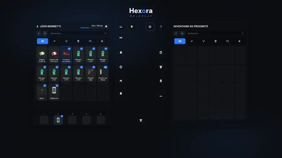 Inventaire Hexora Hub